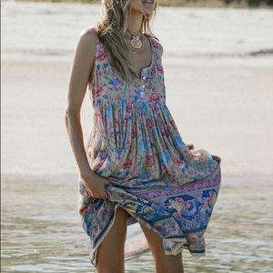 Spell &the Gypsy Seashell Babydoll Midi Dress